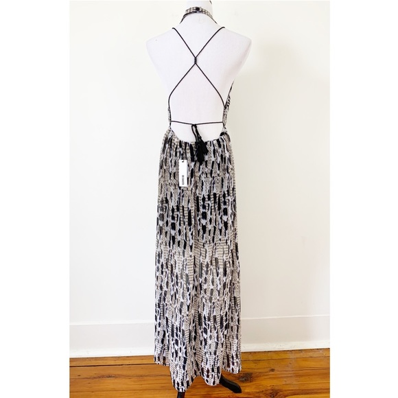 New BB Dakota Maxi Dress Halter Open back - Picture 4 of 8